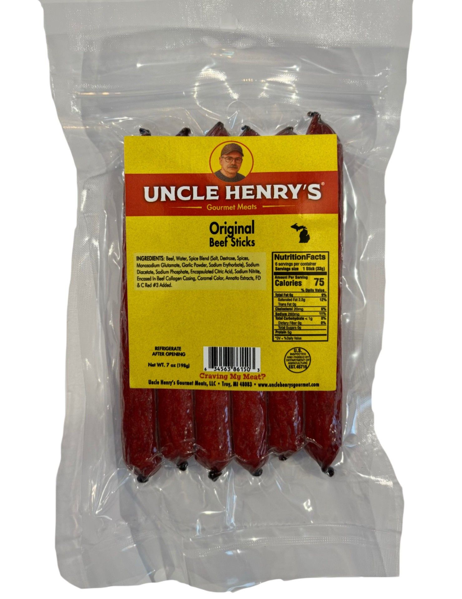 Original Beef Snack Sticks