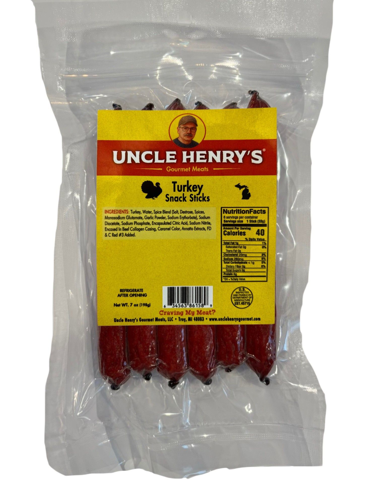 Turkey Snack Sticks