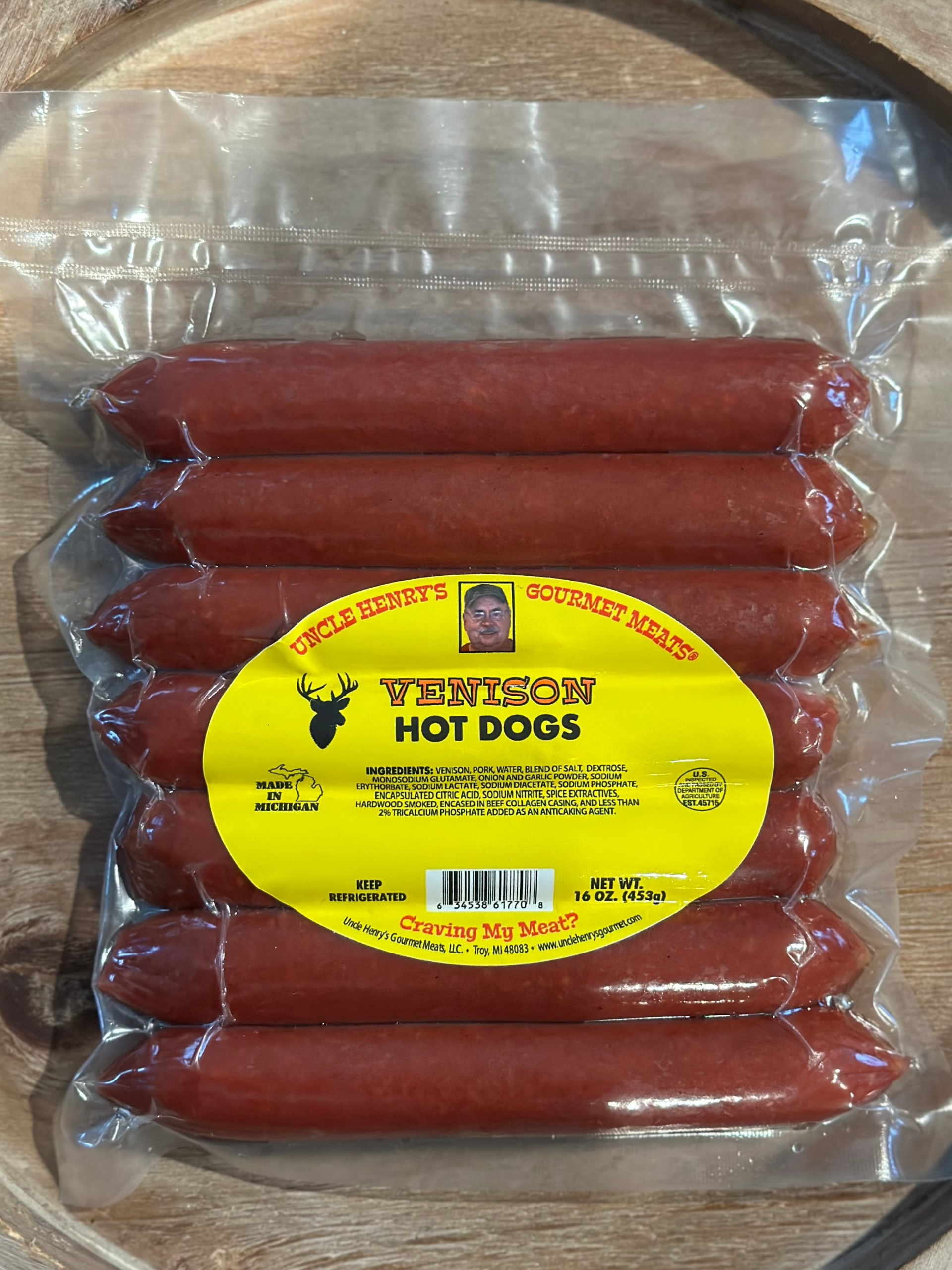 Venison Hot Dogs