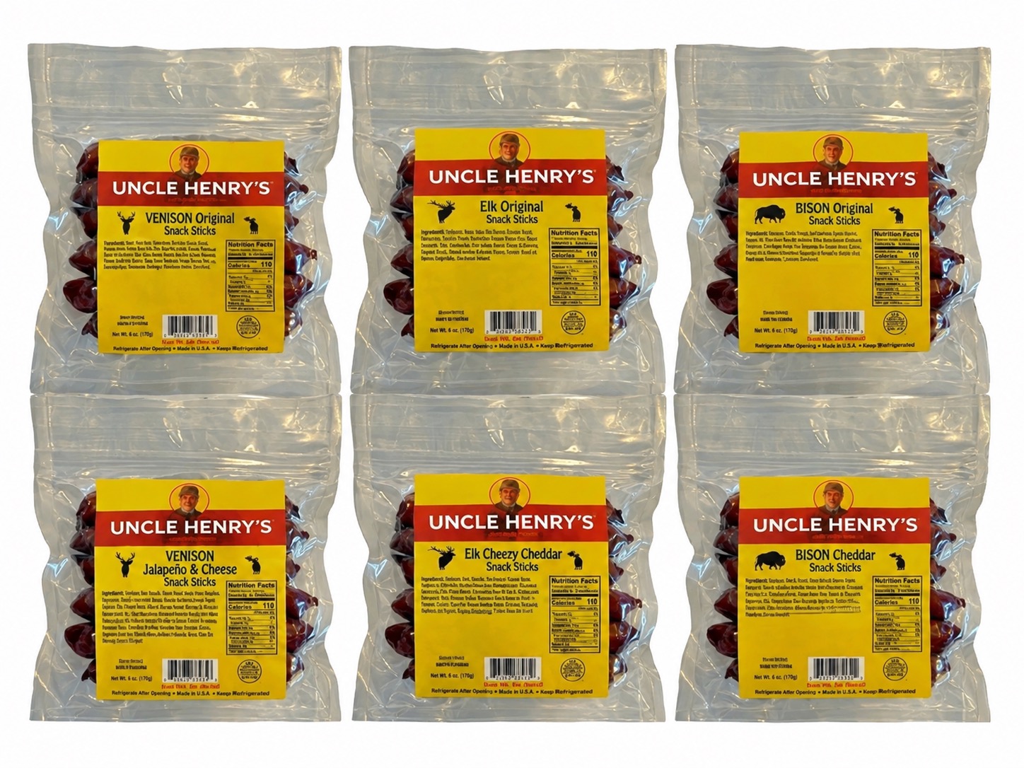 Wild Game Snack Stick Bundle